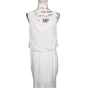 Theory Jaylin Cowl Neck Mini Dress